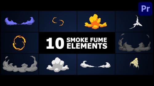 Smoke Fume Elements for Premiere Pro - 54011361