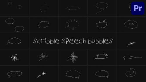 Scribble Speech Bubbles for Premiere Pro - 54011430