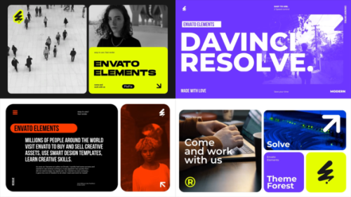 Typography - DaVinci Resolve | Vol.02 - 54015153