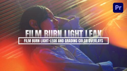 Film Brun Light Leak And Color Overlays For Premiere Pro - 54015446