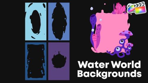 Water World Backgrounds | FCPX - 54015525