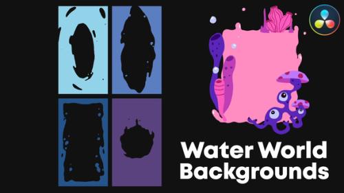 Water World Backgrounds | DaVinci Resolve - 54015538
