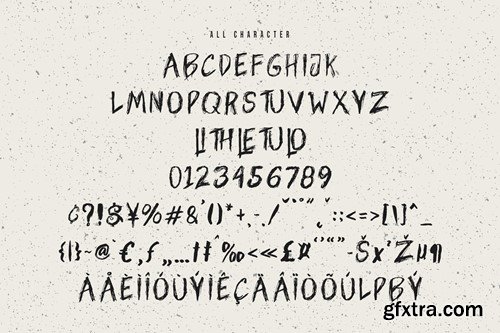 Seto Ohashi Handmade Horor Brush Font AUXJWRW Seto Ohashi Handmade Horor Brush Font AUXJWRW