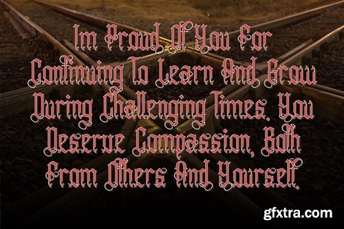 Anuaki Eclipse - Vintage Blackletter Font X2CGAAD Anuaki Eclipse - Vintage Blackletter Font X2CGAAD