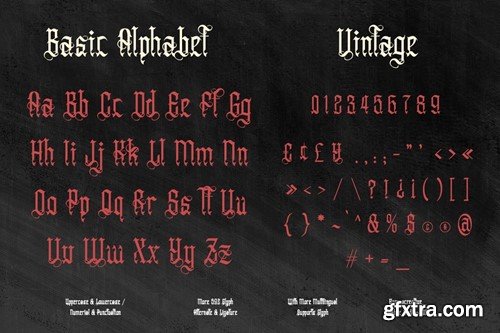 Anuaki Eclipse - Vintage Blackletter Font X2CGAAD Anuaki Eclipse - Vintage Blackletter Font X2CGAAD