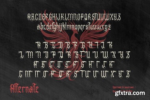 Anuaki Eclipse - Vintage Blackletter Font X2CGAAD Anuaki Eclipse - Vintage Blackletter Font X2CGAAD