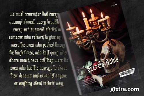 Anuaki Eclipse - Vintage Blackletter Font X2CGAAD Anuaki Eclipse - Vintage Blackletter Font X2CGAAD