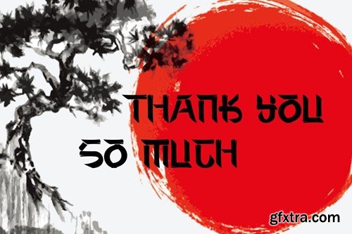 Matsuke - Japanese Style Display Font WSUTZZU Matsuke - Japanese Style Display Font WSUTZZU