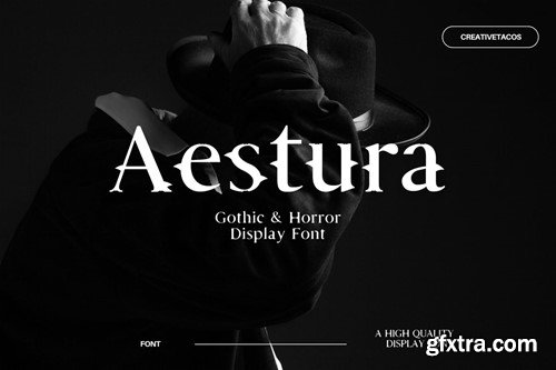 Aestura - Gothic Font 8SZ676C Aestura - Gothic Font 8SZ676C