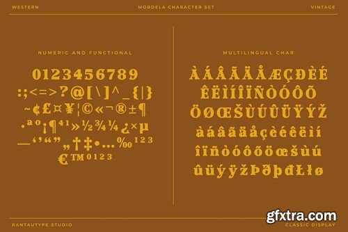 Mordela Western Vintage Font WKZWA98 Mordela Western Vintage Font WKZWA98