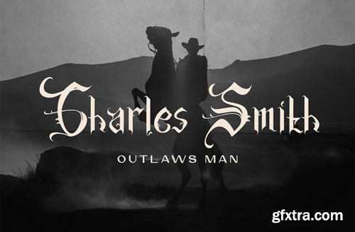 Bersavet - Fancy Blackletter Font Bersavet - Fancy Blackletter Font