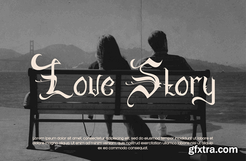 Bersavet - Fancy Blackletter Font Bersavet - Fancy Blackletter Font