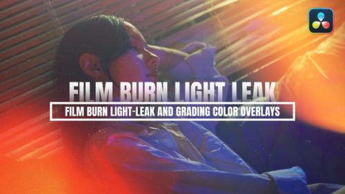 Film Brun Light Leak And Color Overlays For DaVinci Resolve - 54015549