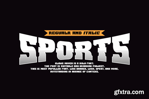 Glaws Moven - Athletics & Basketball Font 77MCGXG Glaws Moven - Athletics & Basketball Font 77MCGXG