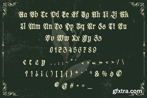 Negav Thrust - Gothic Balckletter Font JNR7FEJ Negav Thrust - Gothic Balckletter Font JNR7FEJ
