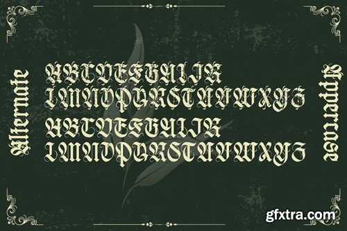 Negav Thrust - Gothic Balckletter Font JNR7FEJ Negav Thrust - Gothic Balckletter Font JNR7FEJ