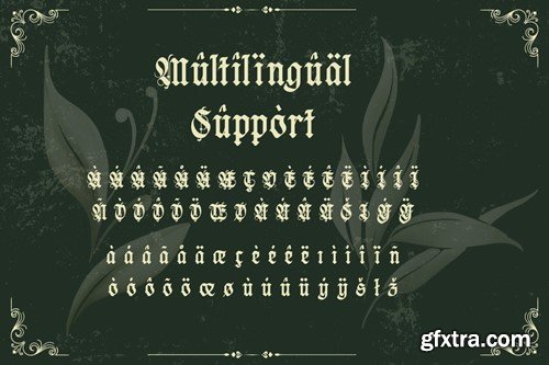 Negav Thrust - Gothic Balckletter Font JNR7FEJ Negav Thrust - Gothic Balckletter Font JNR7FEJ