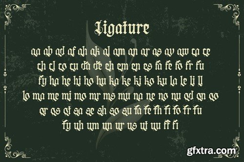 Negav Thrust - Gothic Balckletter Font JNR7FEJ Negav Thrust - Gothic Balckletter Font JNR7FEJ