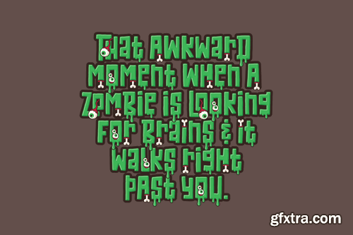 Crooked Zombies Font XTAYVMM Crooked Zombies Font XTAYVMM