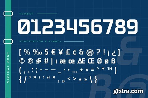 Virtual - Modern Technology Logo Font NA5JBRZ Virtual - Modern Technology Logo Font NA5JBRZ