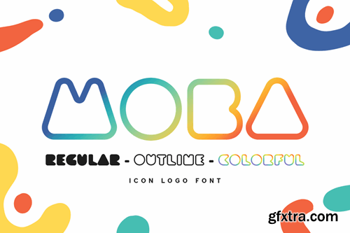 Moba - Icon Logo Font ZLSJVWV Moba - Icon Logo Font ZLSJVWV