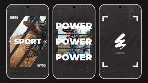 Dynamic Opener Intro Logo | Vertical Instagram Reels Stories - 54030087