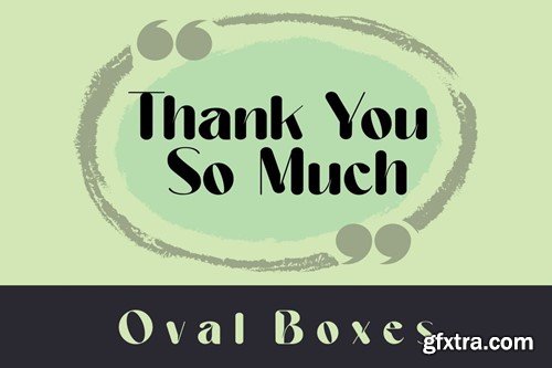 OvalBoxes - Bold Display Font 3GSD392 OvalBoxes - Bold Display Font 3GSD392