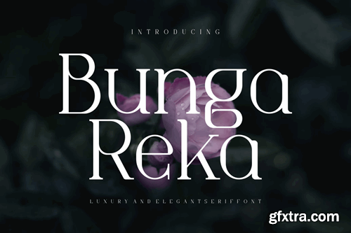 Bunga Reka - Luxury And Elegant Serif Font NMWUKM2 Bunga Reka - Luxury And Elegant Serif Font NMWUKM2