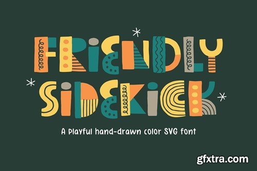 Friendly Sidekick Font EXY4JLH Friendly Sidekick Font EXY4JLH