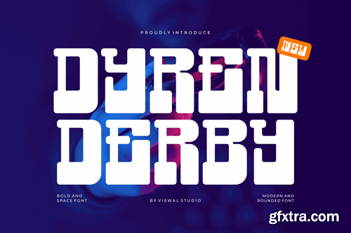 Dyren Derby - Rounded & Bold Font PBDXMNF Dyren Derby - Rounded & Bold Font PBDXMNF