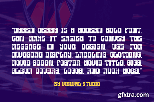 Dyren Derby - Rounded & Bold Font PBDXMNF Dyren Derby - Rounded & Bold Font PBDXMNF