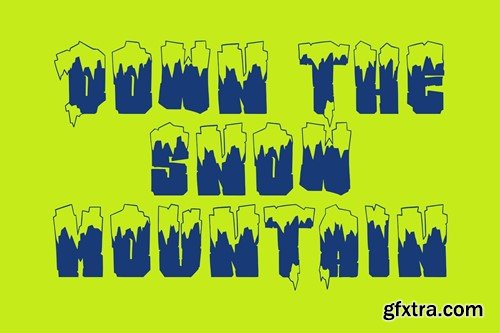 Froozzen Winter Funny Cartoon Display Font VNPP9EX Froozzen Winter Funny Cartoon Display Font VNPP9EX