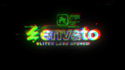 Glitch Logo Reveal - 54040189
