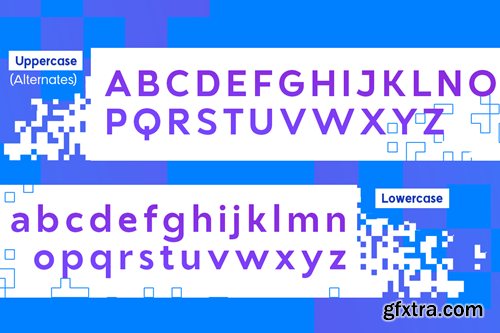 Odinary - Pixelate Logo Motion Font 99A7DNA Odinary - Pixelate Logo Motion Font 99A7DNA