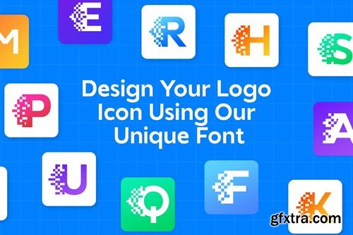 Odinary - Pixelate Logo Motion Font 99A7DNA Odinary - Pixelate Logo Motion Font 99A7DNA