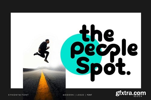 Synonym - Logo Font 7BLA4F6 Synonym - Logo Font 7BLA4F6