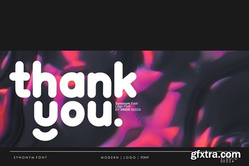 Synonym - Logo Font 7BLA4F6 Synonym - Logo Font 7BLA4F6