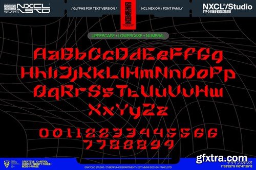 Nexiom Font Family - Y2k Cyberpunk Mecha Font KLY3KYC Nexiom Font Family - Y2k Cyberpunk Mecha Font KLY3KYC