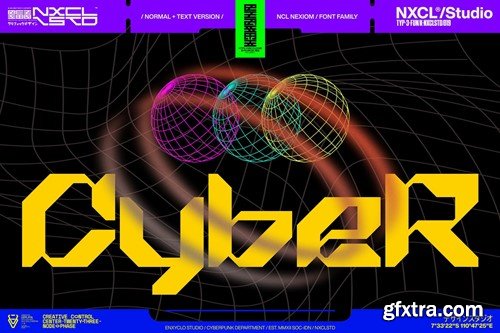 Nexiom Font Family - Y2k Cyberpunk Mecha Font KLY3KYC Nexiom Font Family - Y2k Cyberpunk Mecha Font KLY3KYC