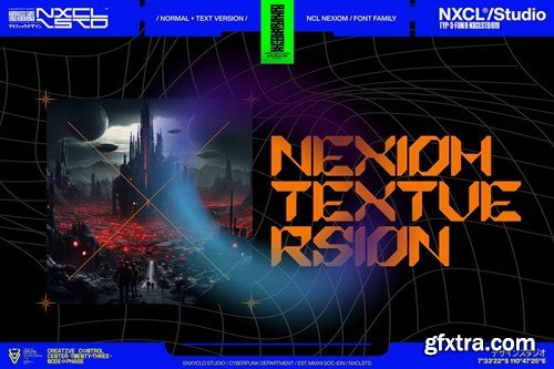 Nexiom Font Family - Y2k Cyberpunk Mecha Font KLY3KYC Nexiom Font Family - Y2k Cyberpunk Mecha Font KLY3KYC