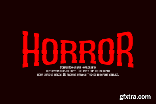 Scary Books - Halloween & Bloody Font JUQLT99 Scary Books - Halloween & Bloody Font JUQLT99