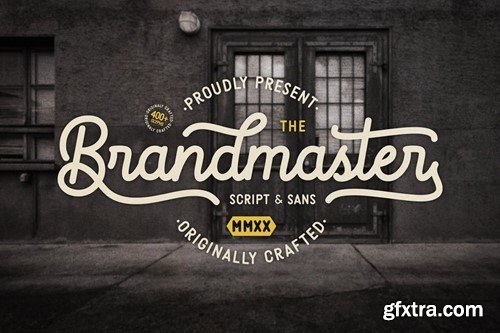 Brandmaster - Retro Font Duo HSTNQK5 Brandmaster - Retro Font Duo HSTNQK5