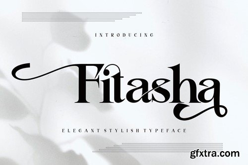 Fitasha - Elegant Typeface Font 6XR9WWP Fitasha - Elegant Typeface Font 6XR9WWP