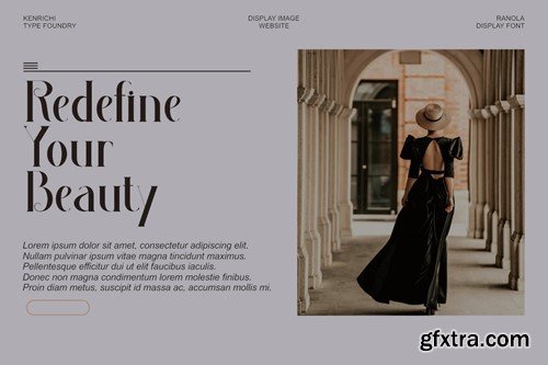 Renola Font 3WWEMB3 Renola Font 3WWEMB3