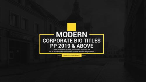 Big Title Animations - 39569608