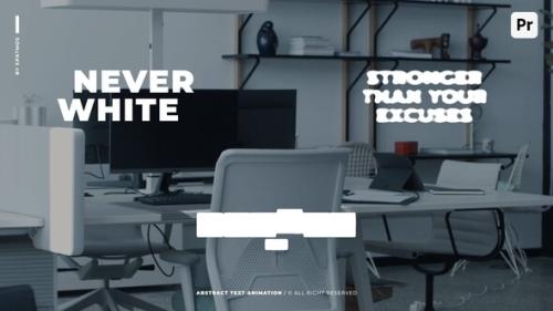 Abstract Text Animations | PP - 54055843