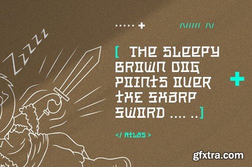 Atlas Code Font FJT7LCX Atlas Code Font FJT7LCX