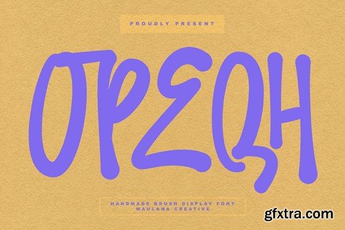 Opeqh Handmade Stylish Display Brush Font 26HQCDW Opeqh Handmade Stylish Display Brush Font 26HQCDW