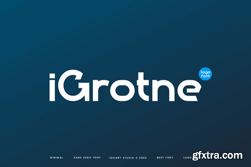 Igrotne Logo Font UWSNWPY Igrotne Logo Font UWSNWPY