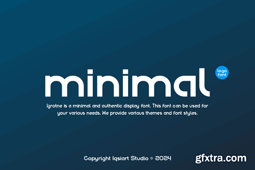 Igrotne Logo Font UWSNWPY Igrotne Logo Font UWSNWPY